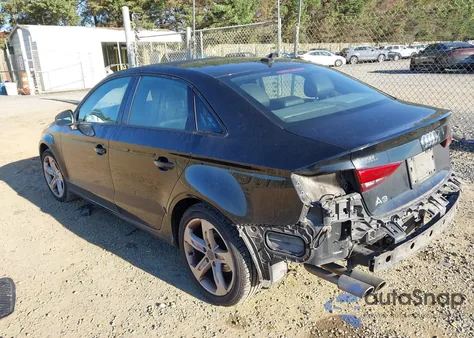 2017 Audi A3 2.0T Premium from USA, damaged, VIN WAUAUGFF1H1038112